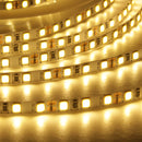 5M 72W SMD2835 5MM Untra Thin Pure White Warm White Non-waterproof Flexible LED Strip Light DC12V