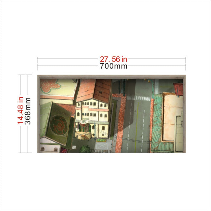 Anime Street PAG STICKER 3D Desk Sticker Wall Decals Home Wall Desk Table Decor Gift