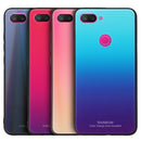 Bakeey Gradient Color Tempered Glass Shockproof Protective Case For Xiaomi Mi 8 Lite