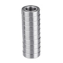 Machifit 10pcs I.D 8mm MR128-2RS MR148-2RS Double Shielded Miniature Deep Groove Ball Bearing