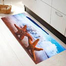 Anti-slip Carpets Starfish SeaShell  Rugs Kitchen Floor Home Mats Carpet Decor