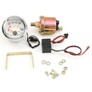 2inch 52mm Chrome Rim Electrical Universal Car Oil Pressure Gauge