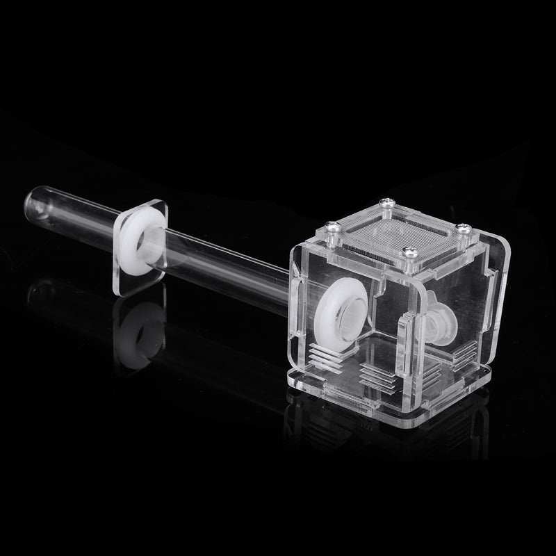 Mini Glass Tube Nest Housing Ant Farm Formicarium With Feeding For Ant Colony