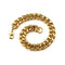 Trendy Stainless Steel Chain Bracelet Fashion Men Gold Bracelet