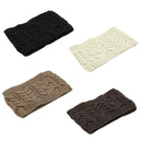Women Ski Cap Head Band Winter Warm Cap Knitted Hair Band 5 Colors