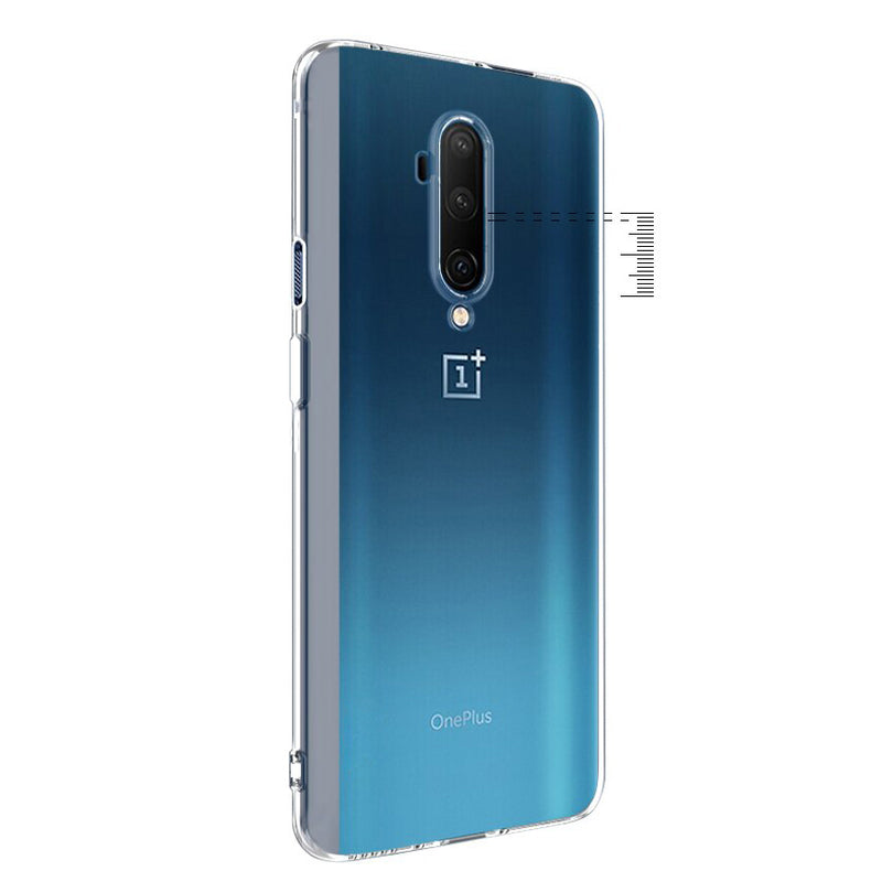 BAKEEY OnePlus 7T Pro Crystal Clear Transparent Ultra-thin Soft TPU Protective Case