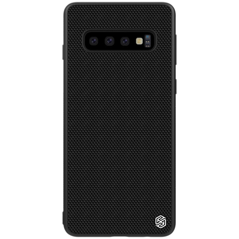 NILLKIN 3D Textured Pattern Shockproof TPU + PC Back Cover Protective Case for Samsung Galaxy S10 Plus / S10+
