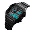 SKMEI 1299 Countdown Alarm Stainless Steel Waterproof Digital Watch