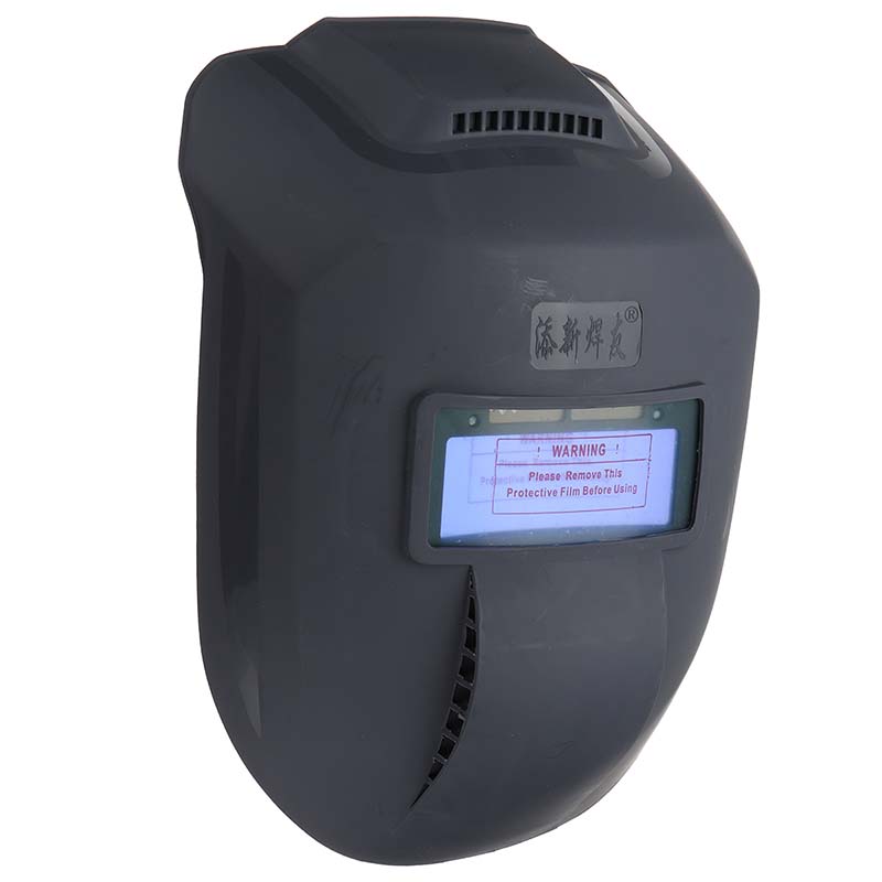 Solar Energy Automatic Dimming Welding Mask TIG Spot Welding Helmet with PC Lens Adjustment Headband