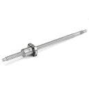 SFU1204 Ball Screw With Single Ball Nut Length 300mm For CNC Parts