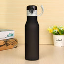 550ml Multi-color Frosted Plastic Water Cup Portable Fashion Style Sports Cups