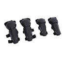 JIAJUN 4 Pieces Armor Kids Knee Pad Elbow Guard Motorbike Racing Stainless Steel Riding Protective