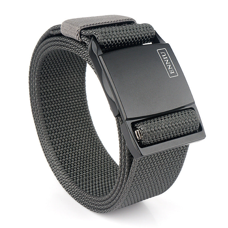 ENNIU 125cm 100D Nylon Magnetic Quick Release Buckle Heavy Duty Tactical Belt Men's Waist Belt