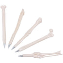 5 pcs/lot 0.7mm Student Creative Human Bones Ballpoint pen School supplies  P1R5