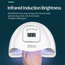 SUN X5 MAX 120W Professional Smart LED UV Nail Light Lamp Nail Dryer with Timer