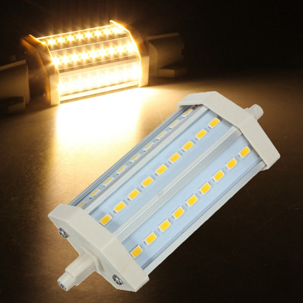 R7S Dimmable LED Bulb 118MM 10W 27 SMD 5630 Pure White/Warm White Light Lamp AC 85-265V