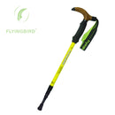Flying Bird Ft6 T-shaped Carbon Fiber Alpenstock Ultralight Telescopic Adjustable Locking Sticks