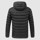 Electric USB Heating Coats Vest Jacket 4 Heating Pads Cloth Body Warmer Abdomen Neck Back Men Women