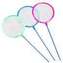 10cm diameter head metal handle landing net brail V8A3