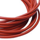 10 pcs 65mm OD 2.5mm Thickness silicone O rings oil seals dark red N3I9