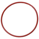 10 pcs 65mm OD 2.5mm Thickness silicone O rings oil seals dark red N3I9