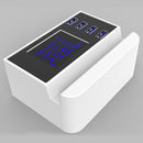 LCD Display 1.9 Inch  4 USB Smart Wall Charger USB Charger Power Adapter Desktop Charging Station Phone Charger Smart IC technology USB Ports Charger