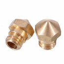One Box MK10 Brass Nozzle and Maintenance Kit 25Pcs 0.2-1.0mm Nozzle with 25Pcs Cleaning Needle + Opening Stamping Wrench for 3D Printer