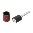 Drillpro 132pcs 120 Grit 1/4 3/8 1/2 Inch Sanding Drum with Sanding Mandrel Rotary Tool Accessories