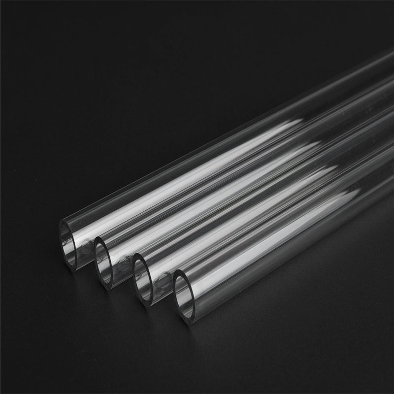 4pcs 500mm PETG Tubing Rigid Tubes Set 10/14mm Clear Bending Hard Tubes Water Cooling