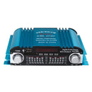 ST-997 Mini Blue Car HIFI Audio Amplifier Board Digital Stereo Amp 4 Channel 80W DC12V 4CH USB SD FM Remote Control for Car/Home/Theater