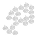 0.2 inchAquarium Plastic Air Line Hose Holder Suction Cups Clear 20 Pcs H5Z8