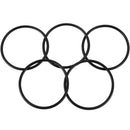 5 pieces 100 mm outer diameter 5 mm thick rubber seal oil-filtered O-rings P5M3