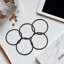 5 pieces 100 mm outer diameter 5 mm thick rubber seal oil-filtered O-rings P5M3