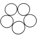 72 mm x 65 mm x 3.5 mm Rubber seal Oil filter O-rings Seal ring 5 pcs A3C1