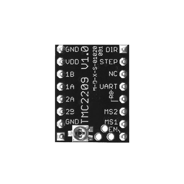 TWO TREES 5 Pcs TMC2209 V1.0 Stepper Motor Driver in-line Stepper Motor Driver Board Ultra Quiet Larger Driver Current with Heat Sinks for 3D Printer MKS Gen L V1.0 /MKS SGen L/SKR V1.3