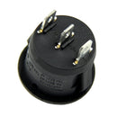 10PCS Black Mini Round 3 Pin SPDT ON-OFF Rocker Switch Snap-in B2E1