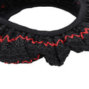 1 PC 38CM Ice Silk DIY Car Steering Wheel Cover Summer Helper Cool Color Bl