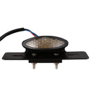 Cateye Lens 12V LED Motorcycle Brake Tail Light Lamp License Plate Light fo J4M2
