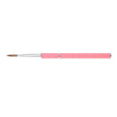 New Nail Art Acrylic Carving Pen NO.8 Crystal Brush Powder Tool Pink K3M5