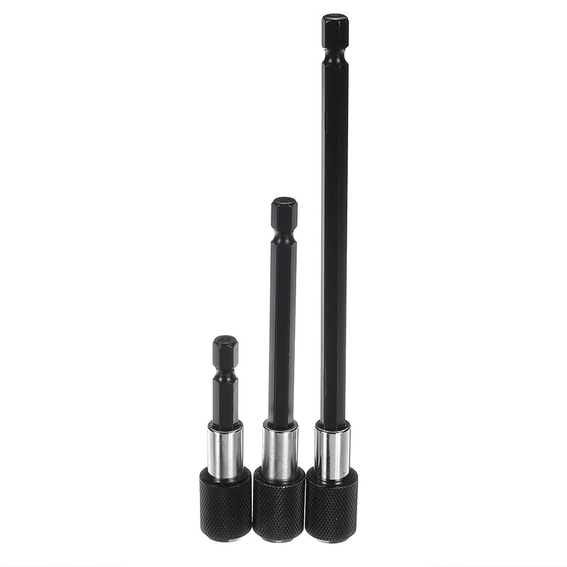 7Pcs Extension Bar Impact Socket Square Hex Shank Socket Adapter Drill Bit