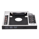 SATA 2nd HDD HD Enclosure Hard Drive Caddy Case Tray, Universal for 12.7mm  Q7X8