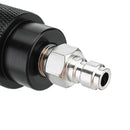 CO2 Refill Adapter Black Air Compressed Can Outlet/Refill Station Connector Kit