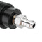 CO2 Refill Adapter Black Air Compressed Can Outlet/Refill Station Connector Kit