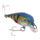 1 PC 6g Fishing Lures Treble Hook Bait Fishing Crankbait Lure Bait Hook blu K1U3