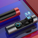 Touch Control True wireless bluetooth 5.0 Earphone Mini HiFi Stereo IPX6 Waterproof Headphone