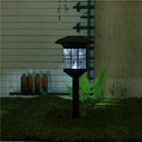 LED Solar Lights Waterproof Column Headlight Lawn Lamp for Outdoor Garden Yard
