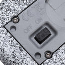 Solar Powered Buried Stone Under Ground Lamp Waterproof Home Garden  Light