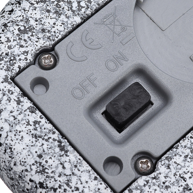 Solar Powered Buried Stone Under Ground Lamp Waterproof Home Garden  Light