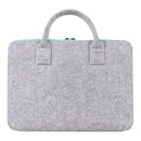 New Felt Universal Laptop Bag Notebook Case Briefcase Handlebag Pouch For M Q9D8