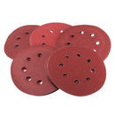 25pcs 5 Inch 125mm 8 Hole Sanding Discs 400-1200 Grit Sandpaper
